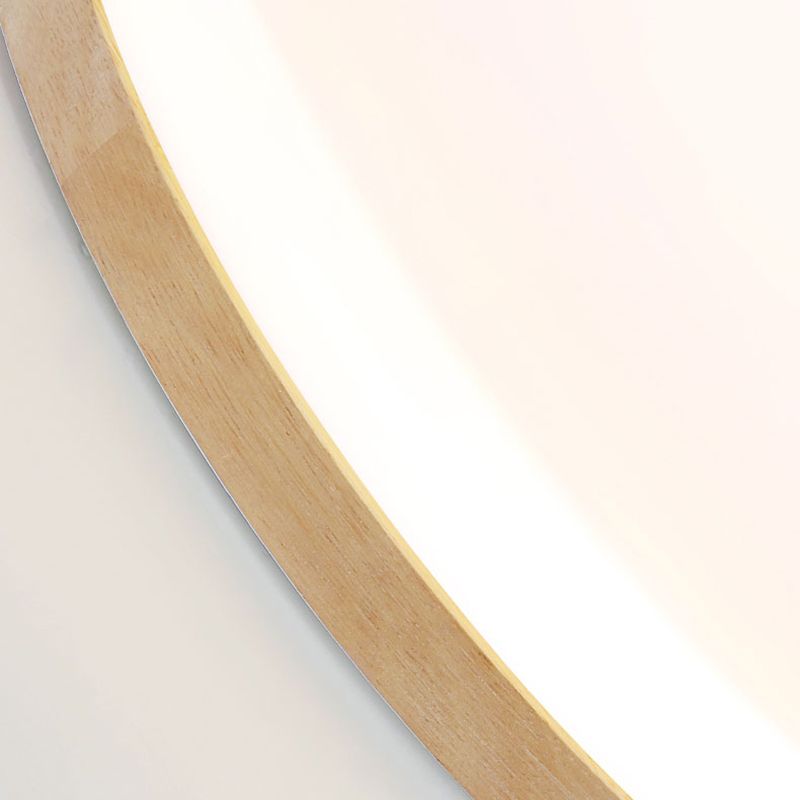 SylvaLume Ceiling Light with Wood and Acrylic Soft LED Glow